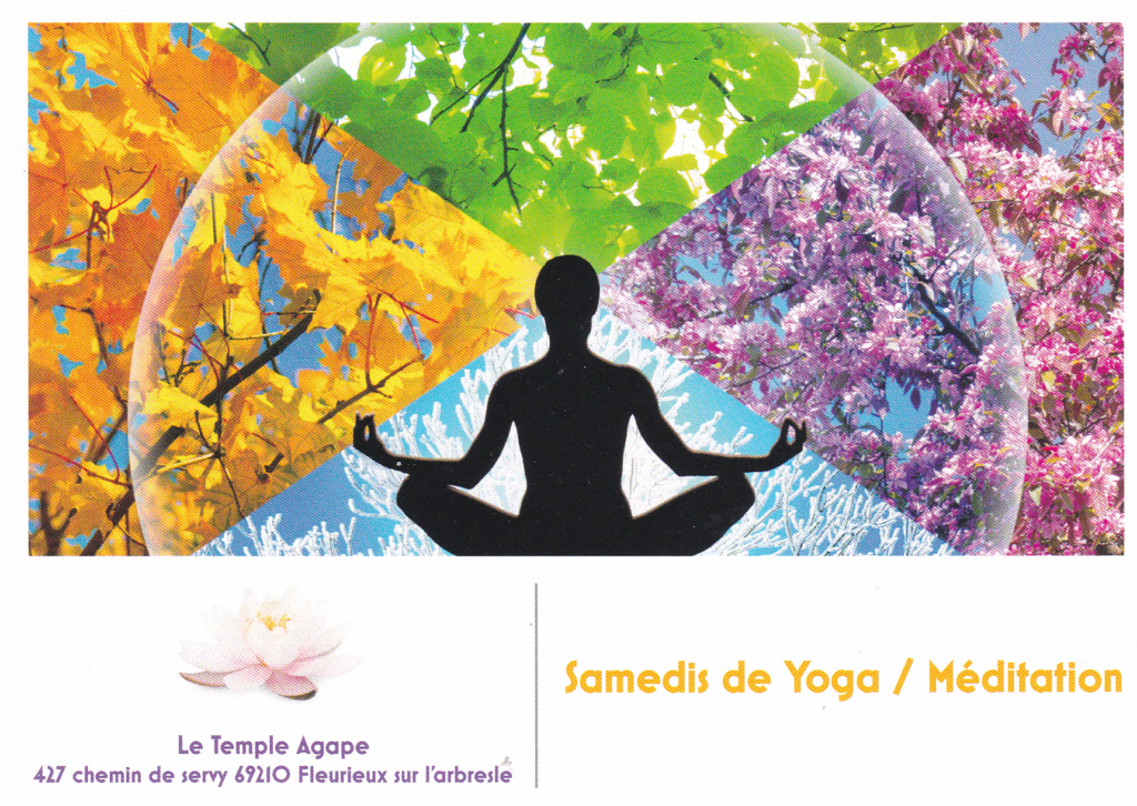 samedis de méditation yoga recto